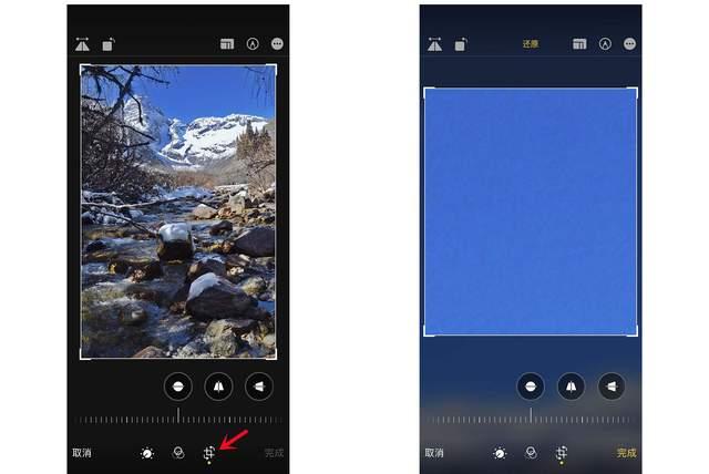 良庆苹果手机维修分享iPhone手机如何使用裁剪功能隐藏照片 